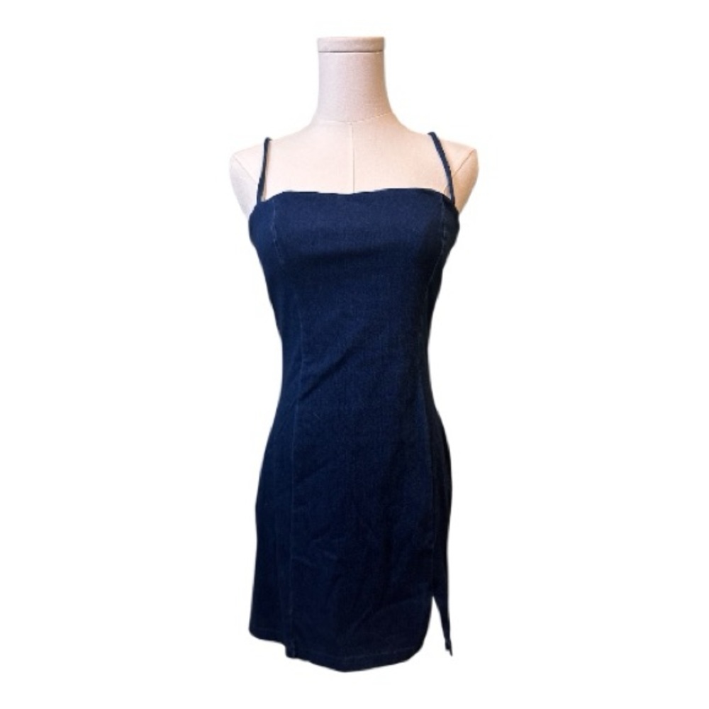 Susana Monaco Navy Denim Mini Dress